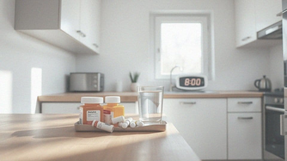 Jakie są zalecane godziny przyjmowania antybiotyku?
