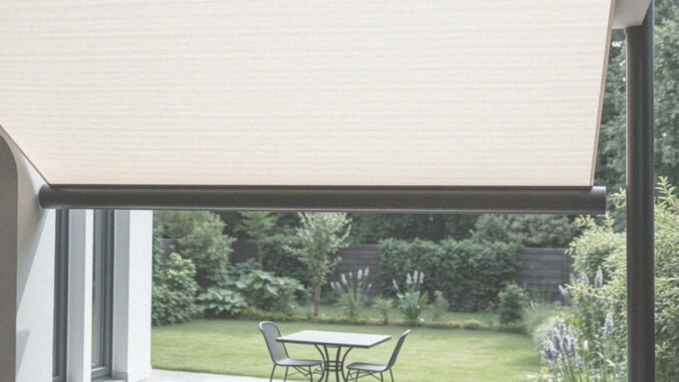 Jakie materiały są najlepsze do zwijanego zadaszenia tarasu?