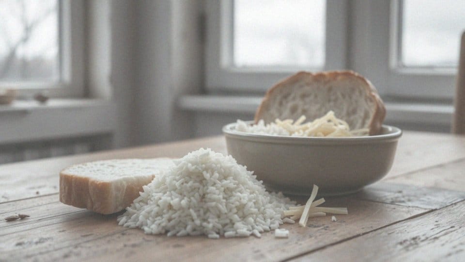 Jakie skutki jedzenia pszennego pieczywa, białego ryżu i makaronu?
