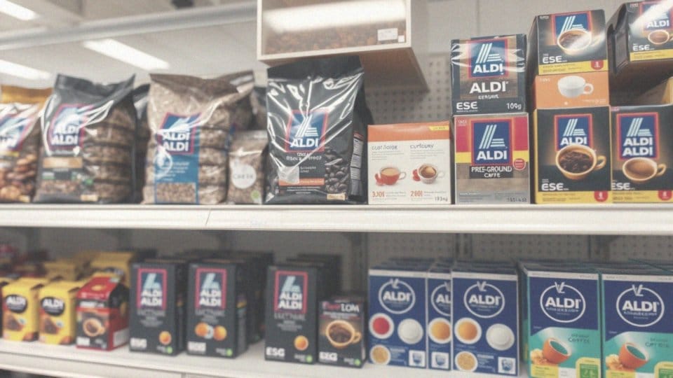 Jakie są alternatywy dla kawy w saszetkach oferowane w Aldi?