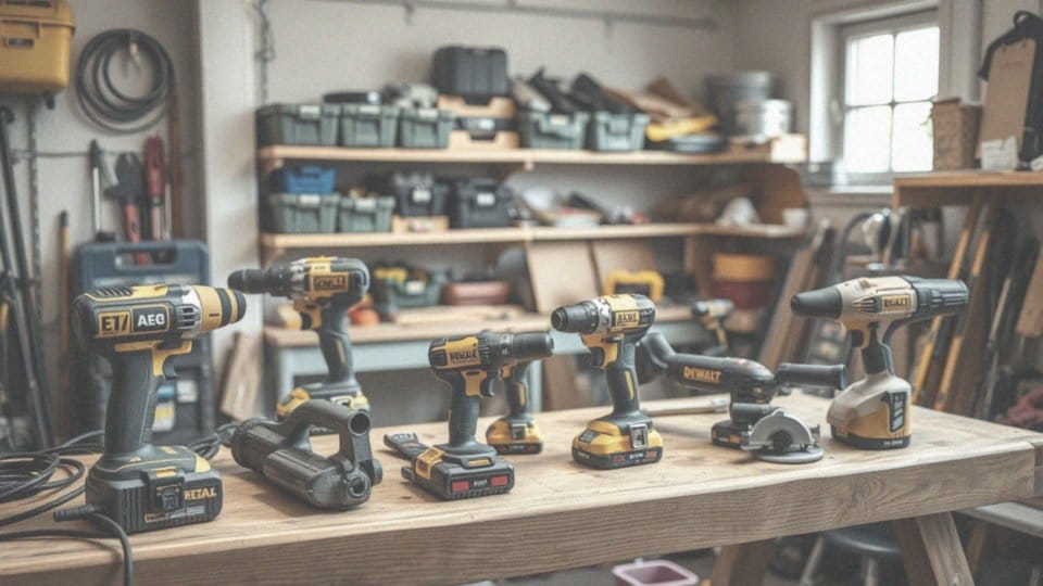 Jakie elektronarzędzia oferują AEG i DeWalt?