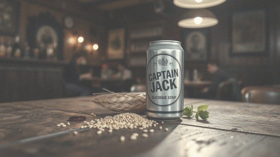 Jakie składniki są używane w produkcji piwa Captain Jack?