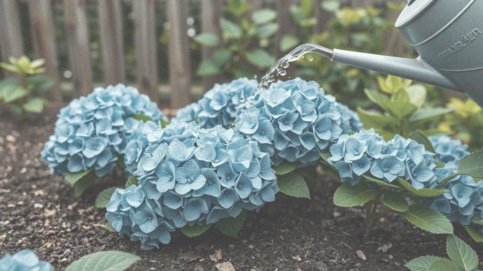 Czym podlewać hortensje, aby dobrze rosły i kwitły?
