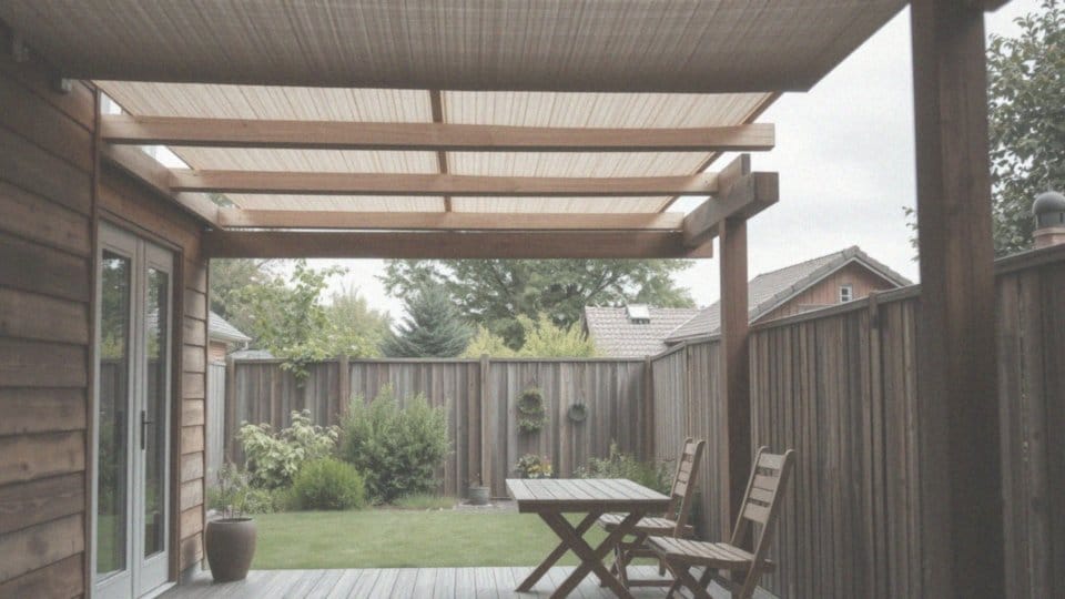 Czym zadaszyć taras drewniany? Praktyczny przewodnik po materiałach