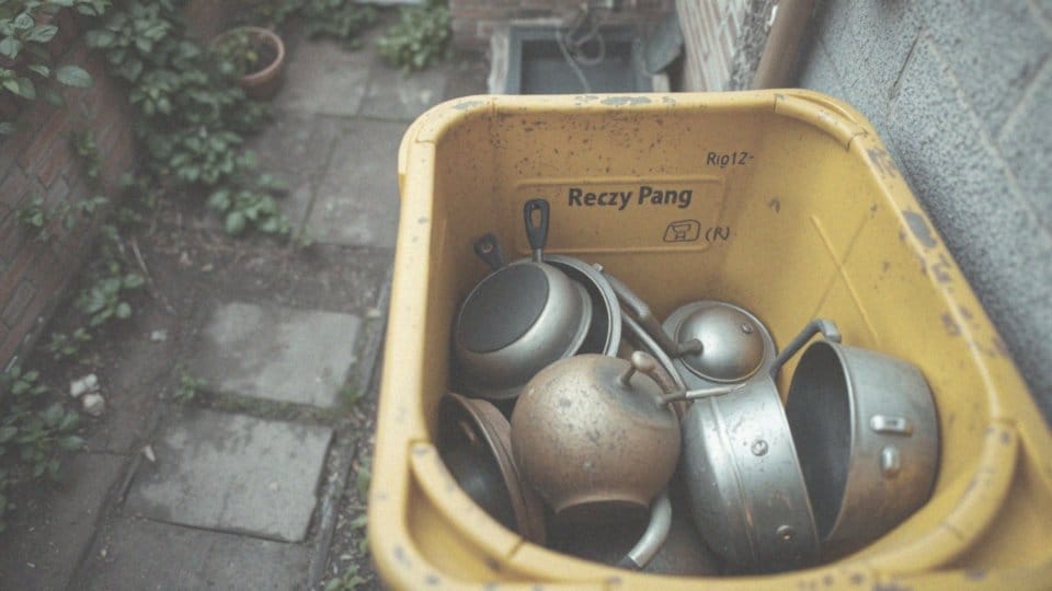 Gdzie wyrzucić stare garnki? Przewodnik po segregacji