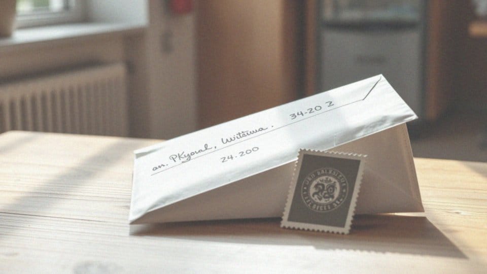 Jak zaadresować kopertę? Praktyczny poradnik krok po kroku
