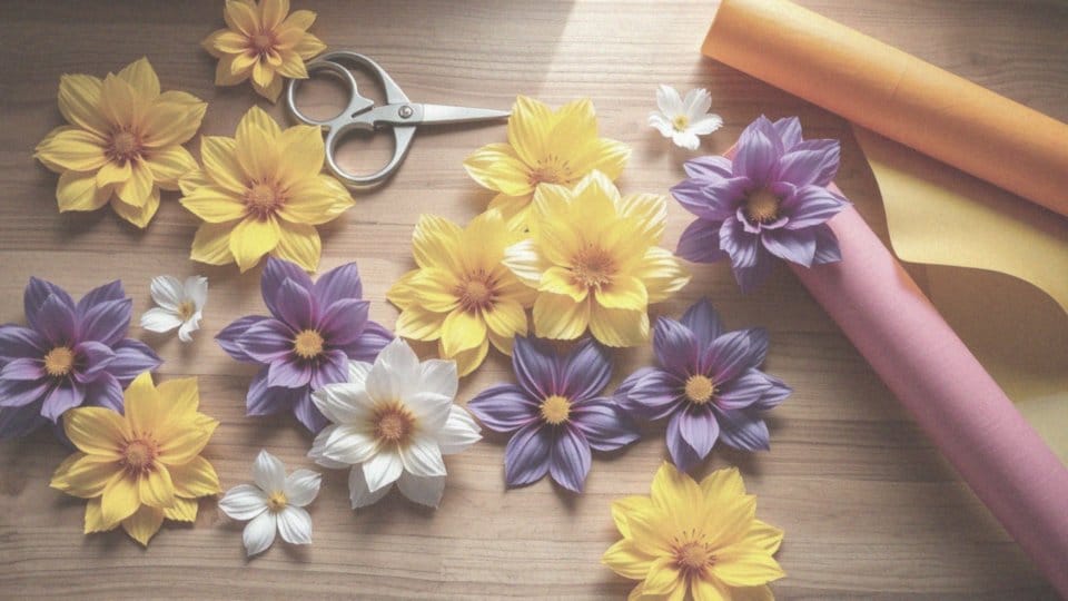 Jak zrobić kwiaty z bibuły do palmy? Praktyczny poradnik DIY