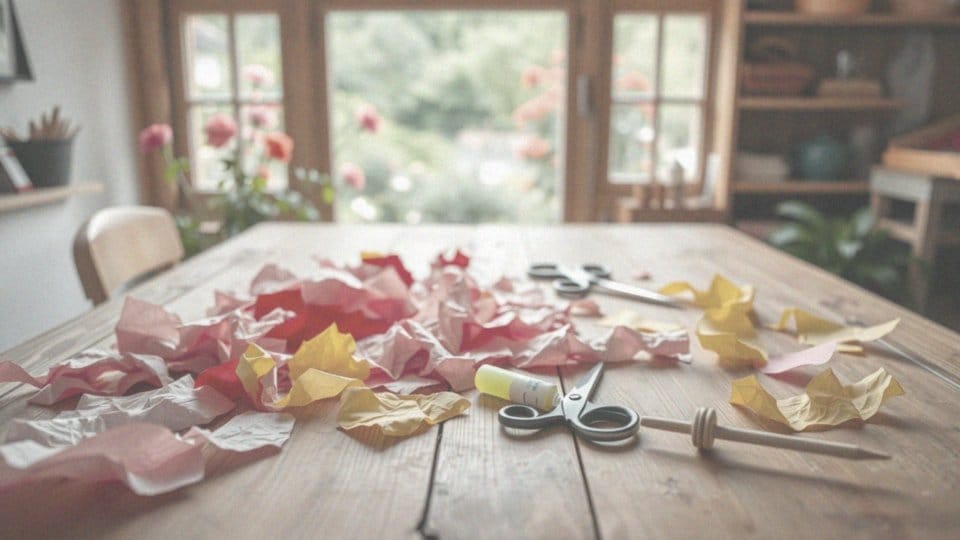 Jak zrobić kwiaty z bibuły? Przewodnik po technikach i materiałach