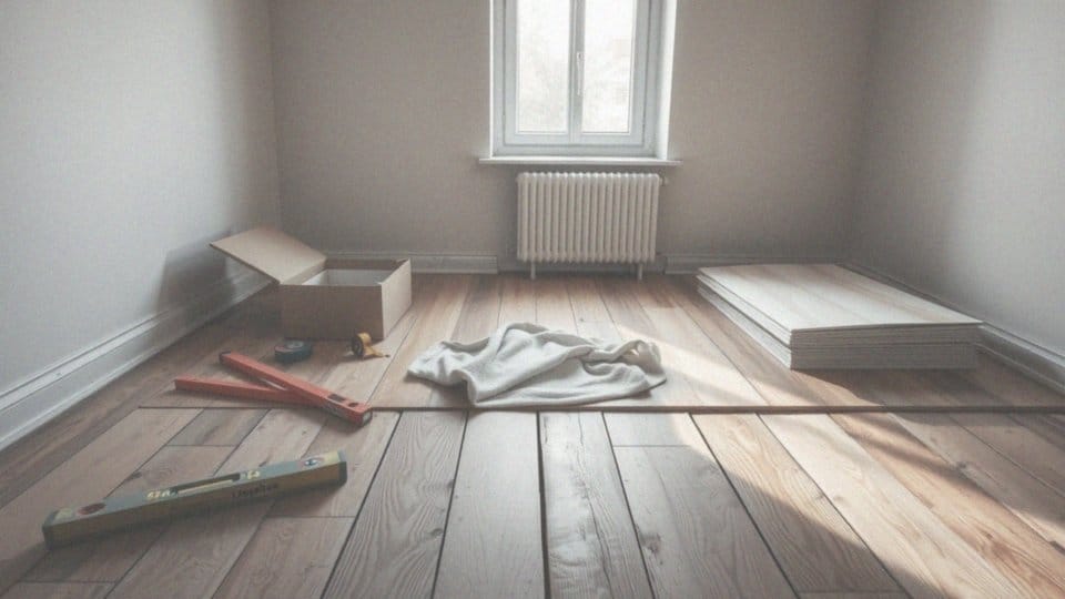 Nowa podłoga na starych deskach – jak odświeżyć wnętrze?