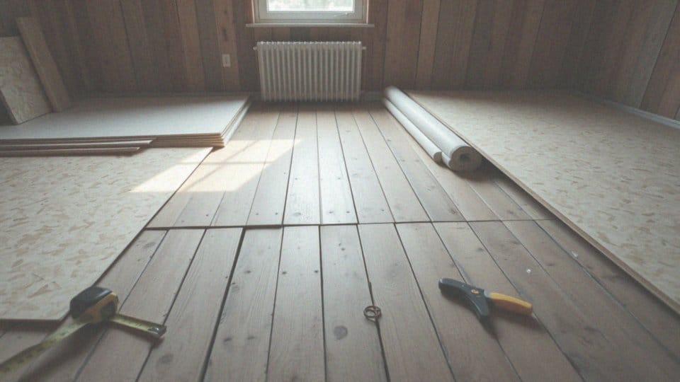 Wyrównanie podłogi bez wylewki – skuteczne metody i materiały