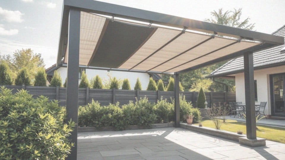 Zadaszenie pergoli na prowadnicach – nowoczesne rozwiązania dla tarasu